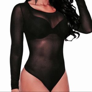 Black body suit